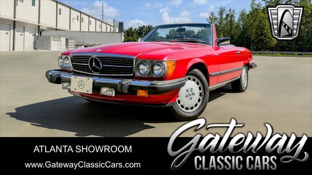 used 1987 Mercedes-Benz 560SL car, priced at $19,000