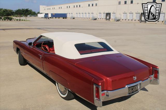 used 1971 Cadillac Eldorado car, priced at $28,000