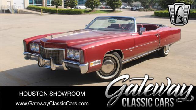 used 1971 Cadillac Eldorado car, priced at $28,000