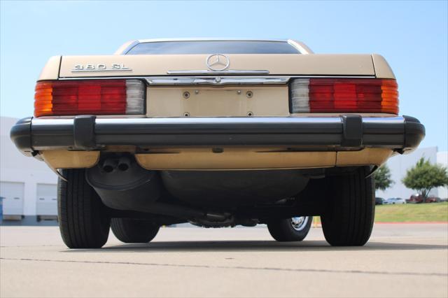 used 1983 Mercedes-Benz 380SL car, priced at $13,500