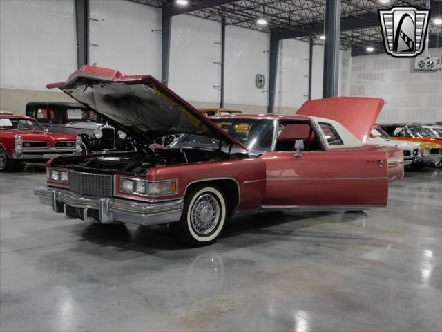 used 1975 Cadillac DeVille car, priced at $20,000