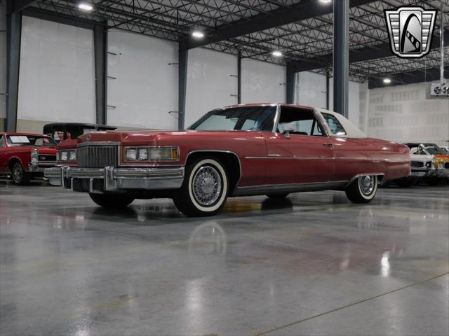 used 1975 Cadillac DeVille car, priced at $20,000