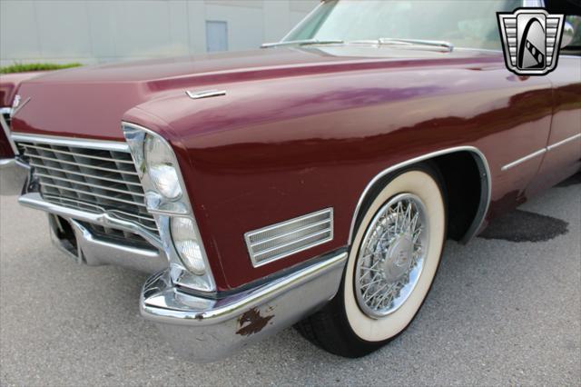 used 1967 Cadillac DeVille car, priced at $33,000