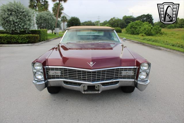 used 1967 Cadillac DeVille car, priced at $33,000