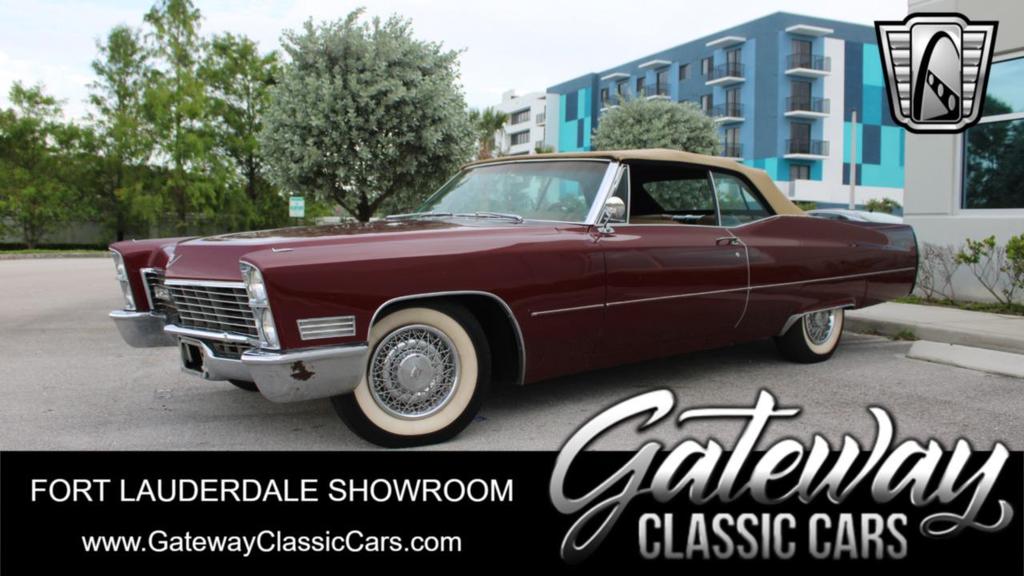 used 1967 Cadillac DeVille car, priced at $33,000
