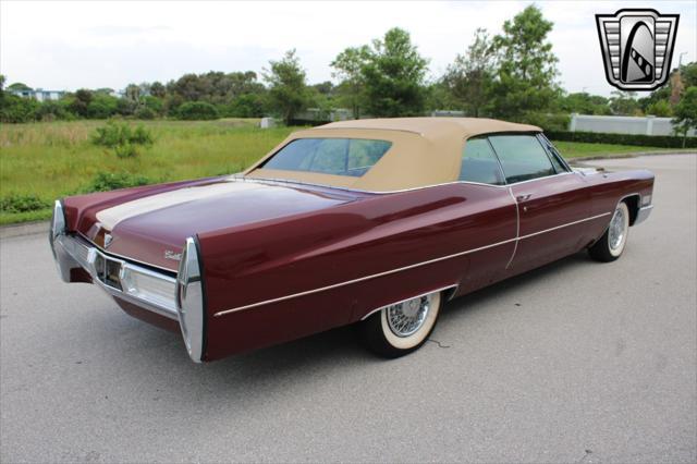 used 1967 Cadillac DeVille car, priced at $33,000