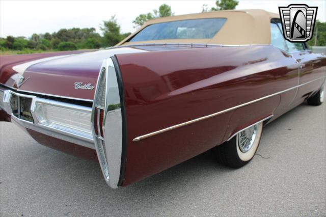 used 1967 Cadillac DeVille car, priced at $33,000