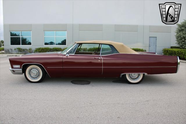 used 1967 Cadillac DeVille car, priced at $33,000
