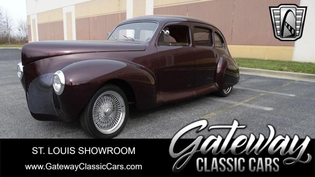 used 1940 Lincoln Zephyr car, priced at $52,000