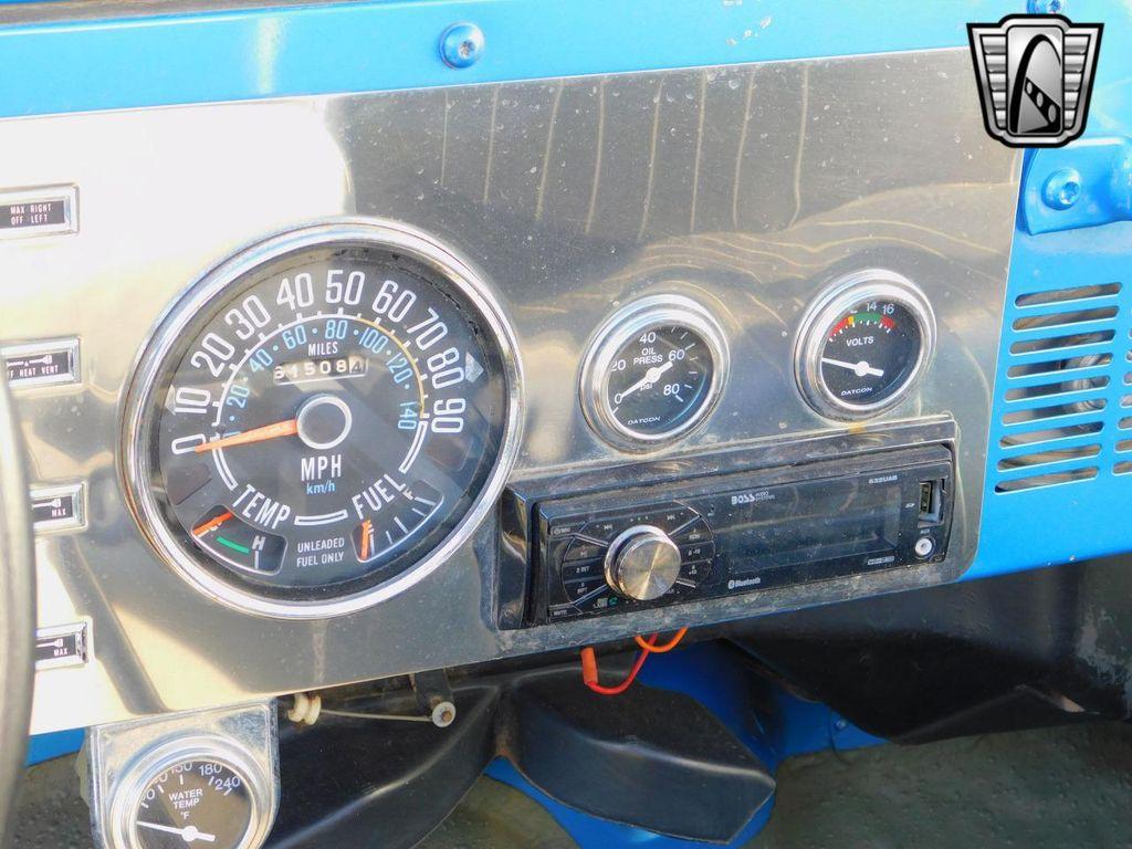 used 1979 Jeep CJ car, priced at $16,500