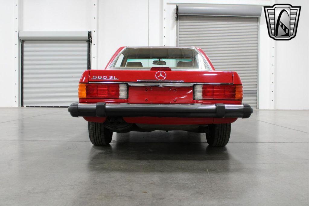 used 1987 Mercedes-Benz 560SL car, priced at $16,500