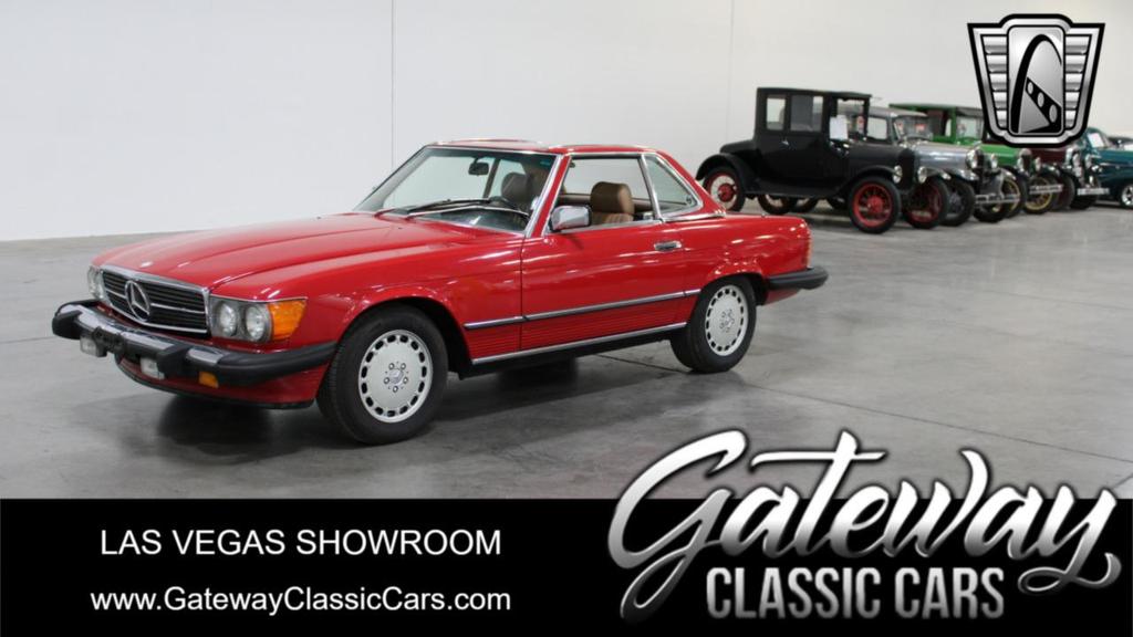 used 1987 Mercedes-Benz 560SL car, priced at $16,500
