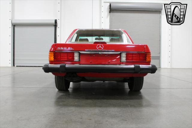 used 1987 Mercedes-Benz 560SL car, priced at $16,500