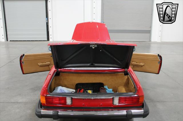 used 1987 Mercedes-Benz 560SL car, priced at $16,500