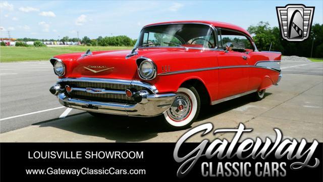 used 1957 Chevrolet Bel Air car, priced at $107,000