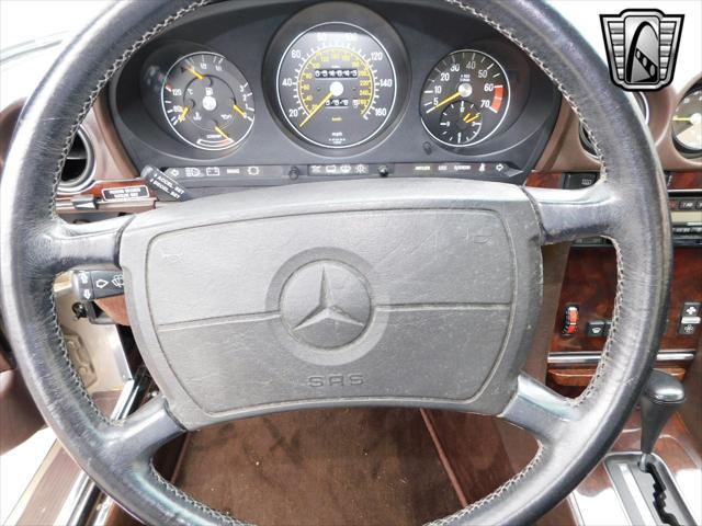 used 1987 Mercedes-Benz 560SL car, priced at $33,000