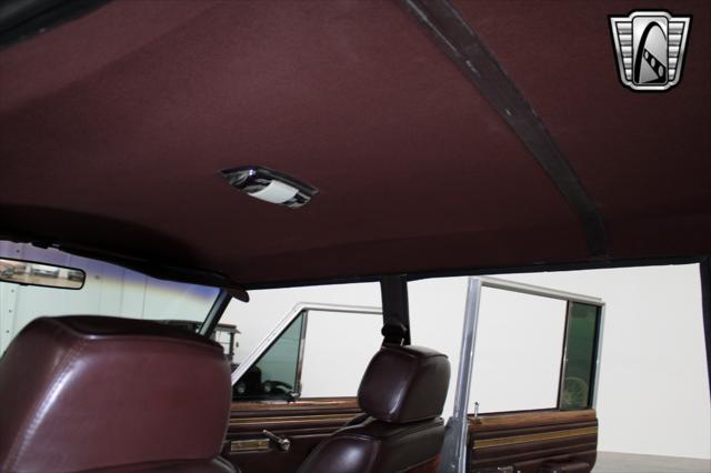 used 1987 Jeep Grand Wagoneer car, priced at $46,000