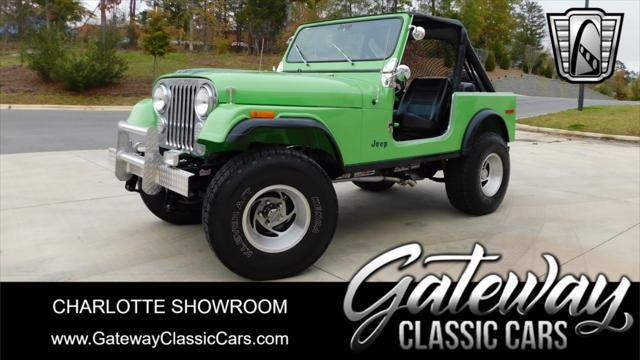 used 1977 Jeep CJ-7 car, priced at $38,000