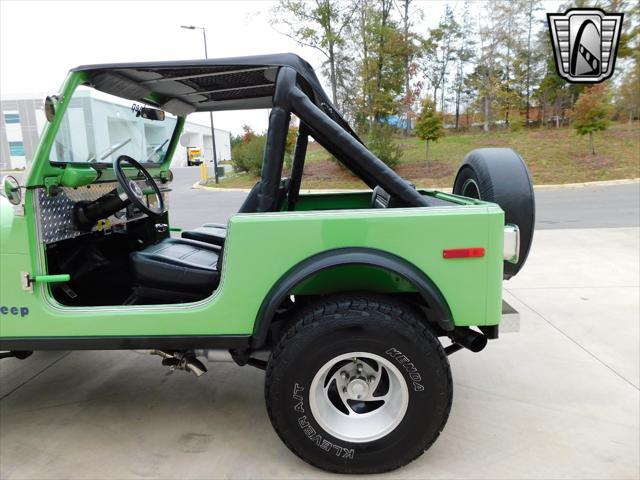 used 1977 Jeep CJ-7 car, priced at $38,000