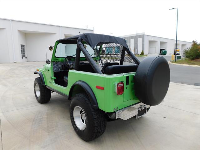 used 1977 Jeep CJ-7 car, priced at $38,000