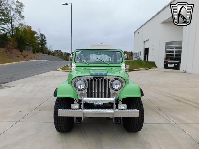 used 1977 Jeep CJ-7 car, priced at $38,000