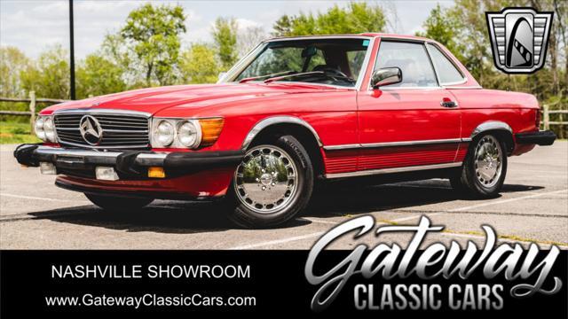 used 1986 Mercedes-Benz 560SL car, priced at $17,000
