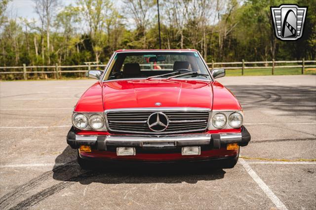 used 1986 Mercedes-Benz 560SL car, priced at $17,000