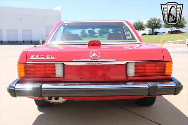 used 1986 Mercedes-Benz 560SL car, priced at $25,000