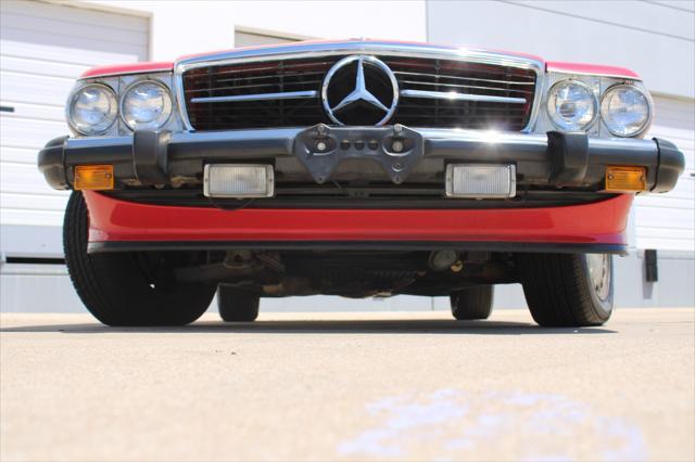 used 1986 Mercedes-Benz 560SL car, priced at $25,000