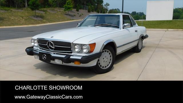 used 1986 Mercedes-Benz 560SL car, priced at $36,000