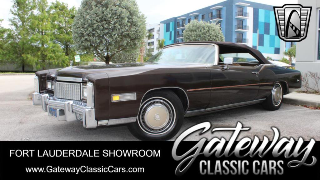 used 1975 Cadillac Eldorado car, priced at $28,000