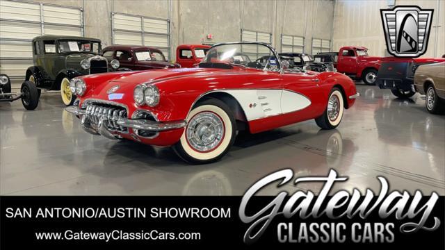 used 1958 Chevrolet Corvette car, priced at $76,000