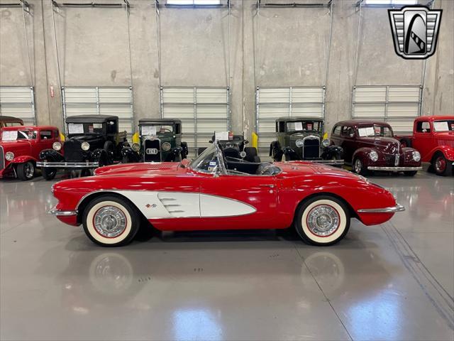 used 1958 Chevrolet Corvette car, priced at $76,000