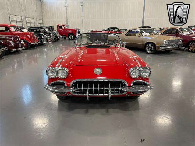 used 1958 Chevrolet Corvette car, priced at $76,000