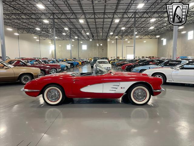 used 1958 Chevrolet Corvette car, priced at $76,000