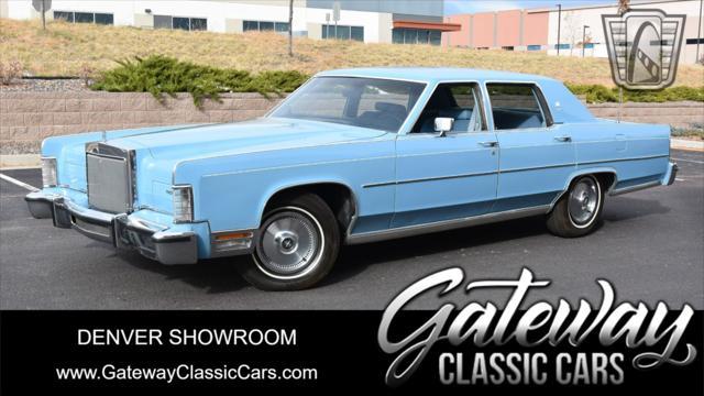 used 1978 Lincoln Continental car, priced at $19,000