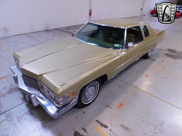 used 1975 Cadillac DeVille car, priced at $13,000