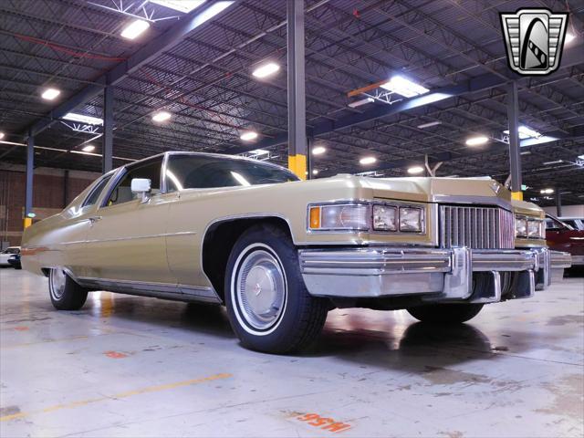 used 1975 Cadillac DeVille car, priced at $13,000