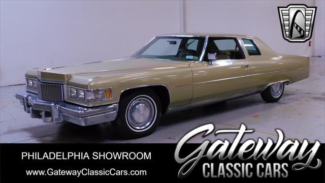 used 1975 Cadillac DeVille car, priced at $12,000