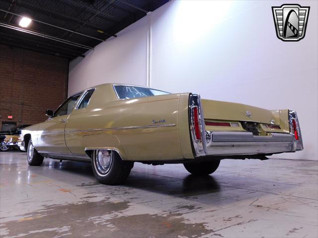 used 1975 Cadillac DeVille car, priced at $13,000