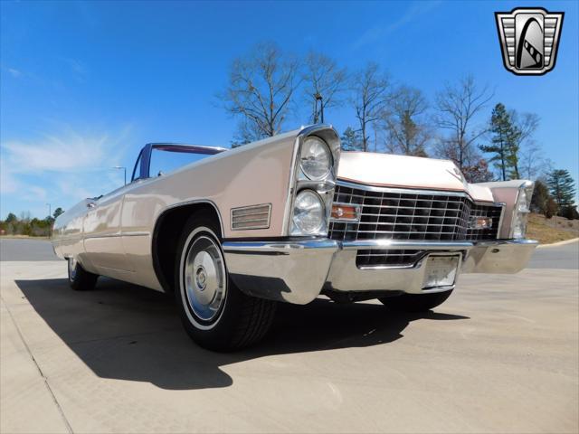 used 1967 Cadillac DeVille car, priced at $38,000