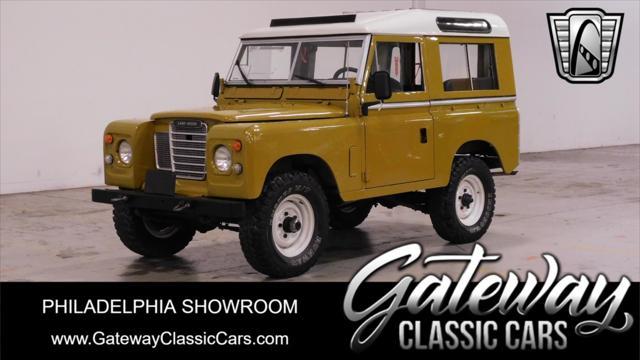 used 1978 Land Rover Series III car, priced at $24,000