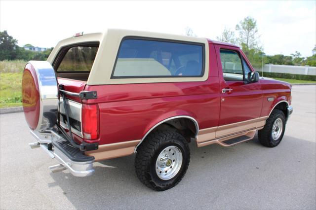 used 1995 Ford Bronco car, priced at $20,000