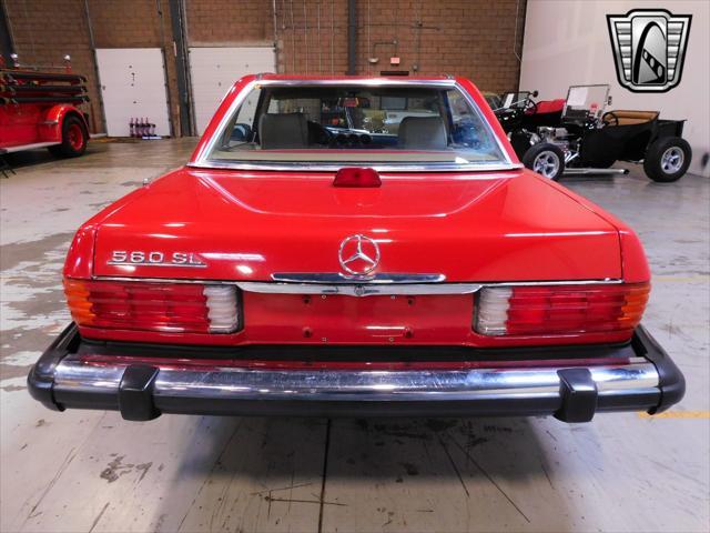 used 1987 Mercedes-Benz 560SL car, priced at $22,000