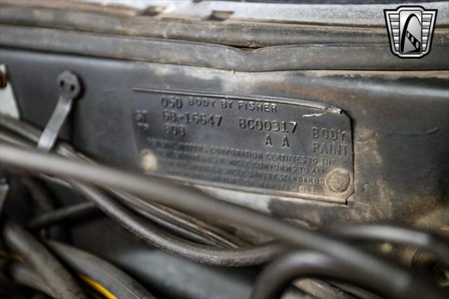 used 1968 Chevrolet Caprice car, priced at $50,000