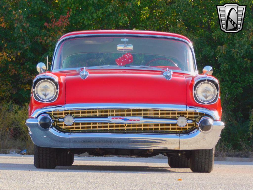 used 1957 Chevrolet Bel Air car, priced at $127,000
