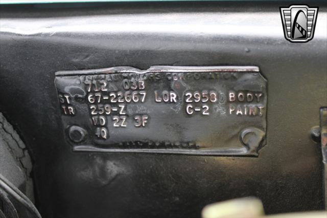 used 1967 Pontiac Firebird car, priced at $46,000