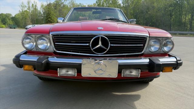 used 1989 Mercedes-Benz SL-Class car, priced at $29,000