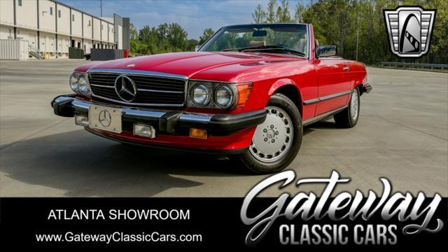 used 1989 Mercedes-Benz SL-Class car, priced at $29,000