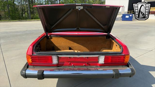 used 1989 Mercedes-Benz SL-Class car, priced at $29,000